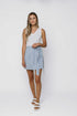 Winona-Tie Front Skirt
